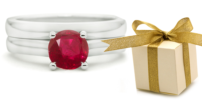 Ruby vs Diamond Engagement Rings: History, Quality, Best Ruby - Buyer's ...