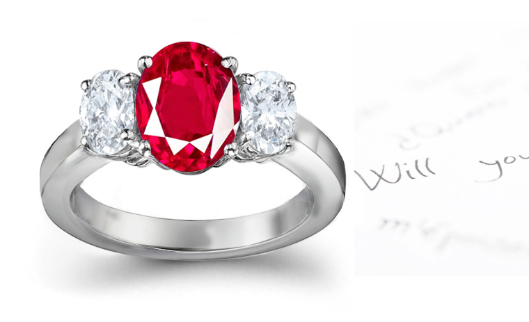 7 Amazing vintage ruby rings
