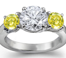 Colored Diamond Ring Designs