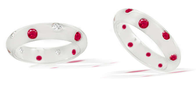 platinum ruby eternity ring tiffany ruby diamond eternity ring ruby diamond burnish set eternity ring