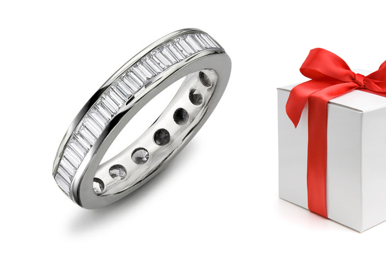 Gemstone & Diamond Eternity Rings: Anniversary Gift Buying Guide