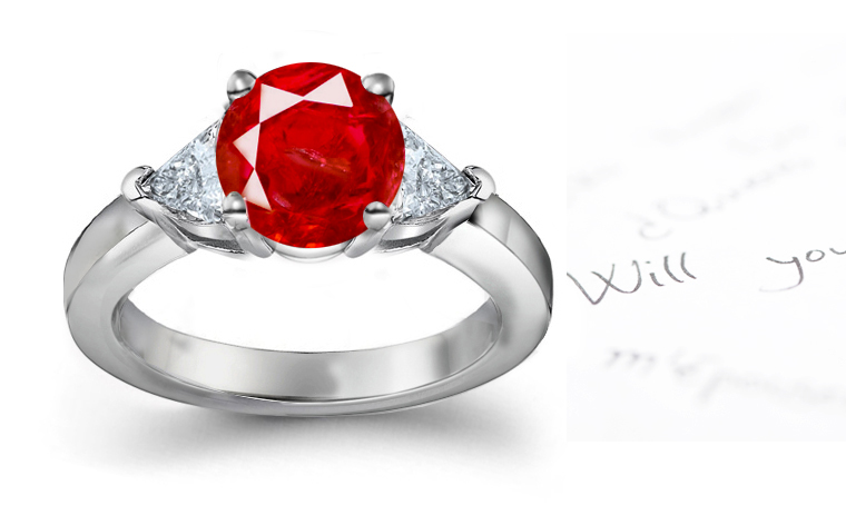 Diamond Ruby Ring Designs