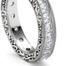 Cuts or photographs of diamond rings, showing sizes of stones and styles of mountings, with prices sent upon request