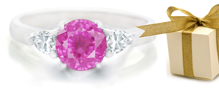 Pink Sapphire Engagement Rings