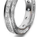 Cuts or photographs of diamond rings, showing sizes of stones and styles of mountings, with prices sent upon request