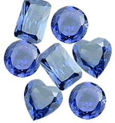 Synthetic Fake Sapphire