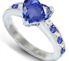 Shop Royal Purple Sapphire & Diamond Ring: Order Engagement Ring