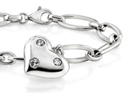 Heart
Charm Diamond Bracelet